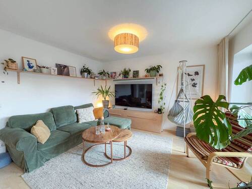 Wohnzimmer - 3 Zimmer Etagenwohnung zur Miete in Lüneburg