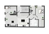 1.Obergeschoss Bestand u. Neubau - 