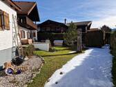 Blick auf das Grundstück - Grundstück in Ruhpolding
