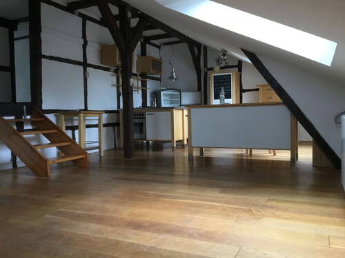 Vom Balkon in die Wohnküche - 
