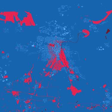Schwarzplan Weimar - 3 Zimmer Etagenwohnung in Weimar