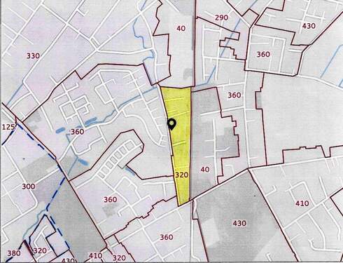 Auszug aus der Bodenrichtwertkarte - 