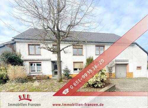 Titelbild - Vielseitiges Einfamilienhaus mit 7 Zimmern, saniertem Bad, Garage und Schuppen