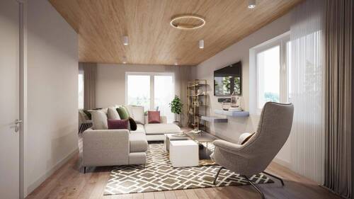 Penthouse 02 - Wohnraum - 