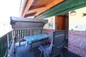 Balkon 1. OG - Haus inkl. 2 Ferienwohnungen und Panoramablick über Wehlen