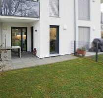 Mitten im Zentrum von Neusäß - BJ 2023 - leere Gartenwohnung + Tiefgaragenstellplatz