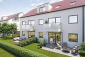 Visualisierung Außenansicht - 3 Zimmer Etagenwohnung zum Kaufen in Postbauer-Heng