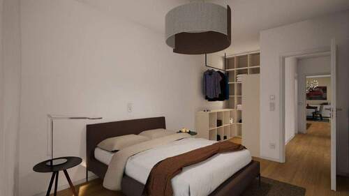 Schlafzimmer - 3 Zimmer Etagenwohnung in Nürnberg