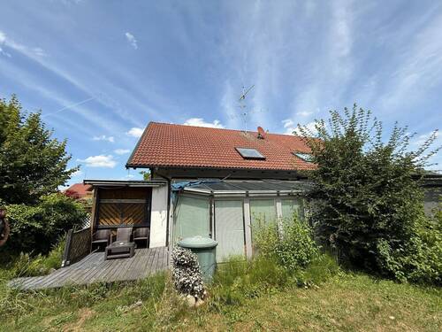 Südseite - 5 Zimmer Doppelhaushälfte zum Kaufen in Ried