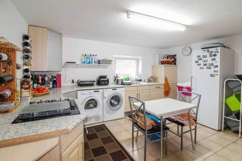 Waschkühe mit Vorbereitungsküche - 