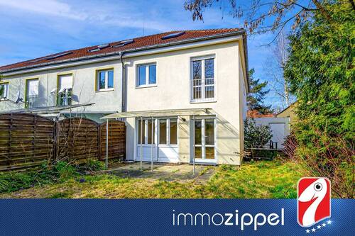 Titel - Modernes REH in Schöneiche bei Berlin: 5 Zi, Vollkeller, Süd-Terrasse, Garage