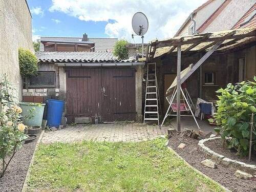 Garage und Sitzecke - 