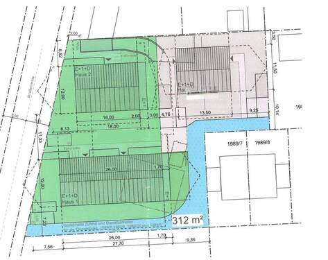 Freisinger Str. 42 - + + + Attraktives Bauträgergrundstück im Herzen von Goldach-Hallbergmoos (S8)
