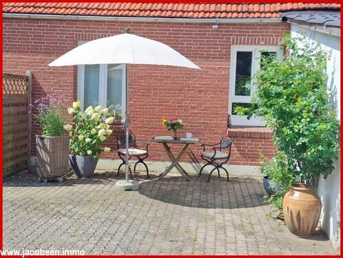 Terrasse am Hof - 4 Zimmer Einfamilienhaus in Jagel