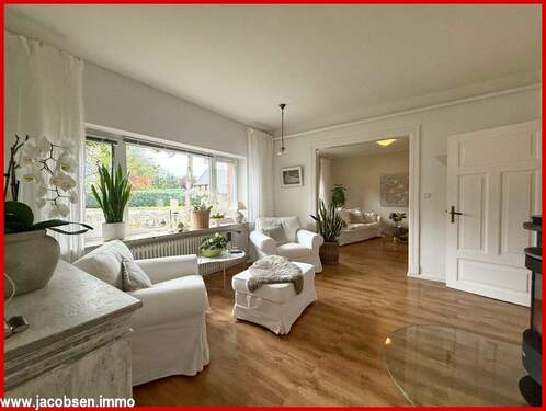 Wohnzimmer mit Ofen - 