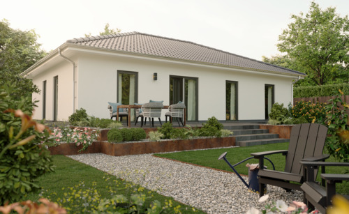 Gartenansicht - Dein eigenes Haus: unkompliziert, energetisch sicher & bezahlbar