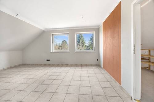 Wohnzimmer im Dachgeschoß - 