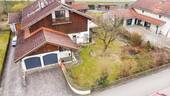 Luftansicht.jpg - Viel Platz für die ganze Familie – Gepflegte DHH mit Wintergarten, Garten & Top-Grundriss