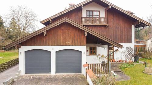 Doppelgarage.jpg - 6 Zimmer Doppelhaushälfte zum Kaufen in Tüßling
