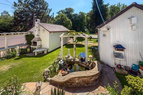 Blick auf Garten - 