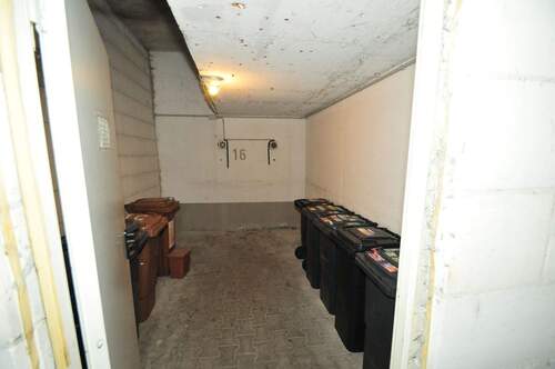 Müllraum in der TG - 