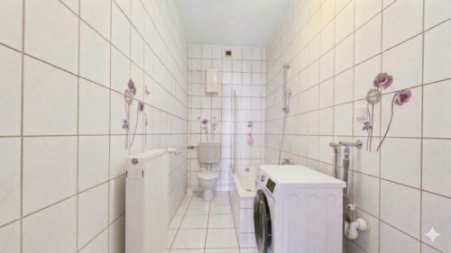 Badezimmer - Etagenwohnung mit 50,00 m&sup2; in Wuppertal zum Kaufen