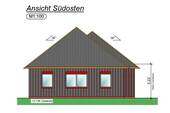 Ansicht Südosten - 2 Zimmer Doppelhaushälfte in Norden