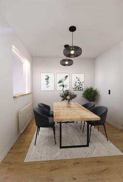 Essbereich - Etagenwohnung mit 77,40 m&sup2; in Rielasingen-Worblingen zum Kaufen