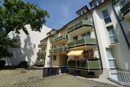 hofseitige Ansicht - 3 Zimmer Etagenwohnung zum Kaufen in Leipzig