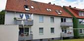 Gartenseite - 3 Zimmer Wohnung mit Einbauküche und Balkon in Schöningen Negenborntrift