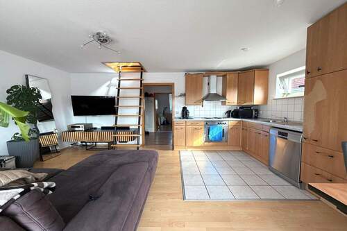 Wohnzimmer II - 2,5 Zi. Wohnung mit TG Stellplatz & Süd-Balkon - Sicheres Investieren am Bodensee