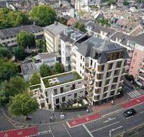 Luxus Neubauwohnung mit 2 XXL-Dachterrassen mit Blick zum Henninger Turm - Frankfurt Sachsenhausen