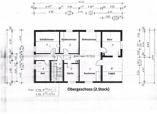 2.OG: 4 Zi Kü Bad Loggia - 