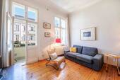 Wohnzimmer - 2 Zimmer Etagenwohnung zum Kaufen in Berlin