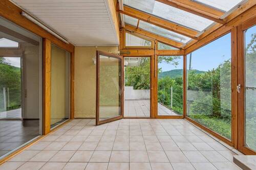 Wintergarten und Terrasse - 