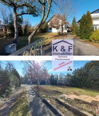 Außenaufnahmen - Baugrundstück in Ingolstadt-Gerolfing mit Abrisshaus