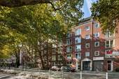 Hausansicht - Top-Lage Düsseltal: modernisierte Wohnung mit Balkon zum Innenhof