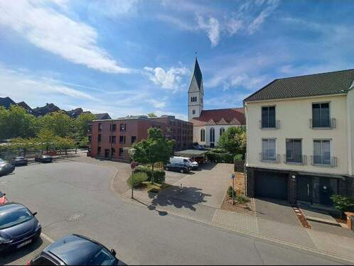 Wohnzimmerfenster - Ausblick - 3 Zimmer Etagenwohnung in Gladbeck