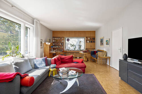 Wohnzimmer - 6 Zimmer Einfamilienhaus in Berlin / Westend