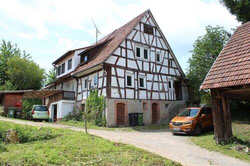 Frontansicht.JPG - 3 Zimmer Doppelhaushälfte zum Kaufen in Wald-Michelbach