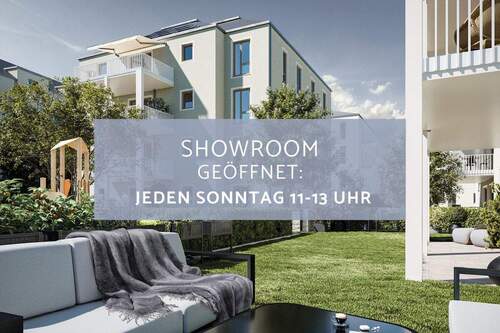 Showroom - Großzügigkeit auf einer Ebene und in ruhiger Lage mit Privatgarten und Süd-Terrasse
