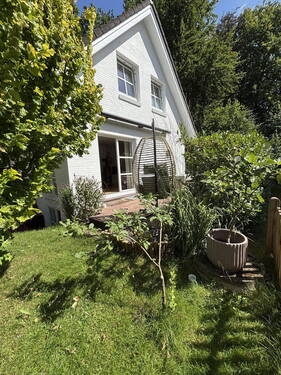 Rückansicht aus dem Garten - 