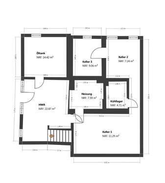 Keller - 2 Zimmer Mehrfamilienhaus, Wohnhaus zum Kaufen in Landkreis Oberallgäu