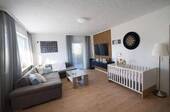 Wohnzimmer - Etagenwohnung mit 70,00 m&sup2; in Bissendorf zur Miete