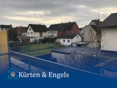 Aussicht Balkon - Helle 3-Zimmerwohnung mit Balkon in Lohmar