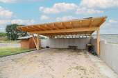 großes Doppelcarport - 