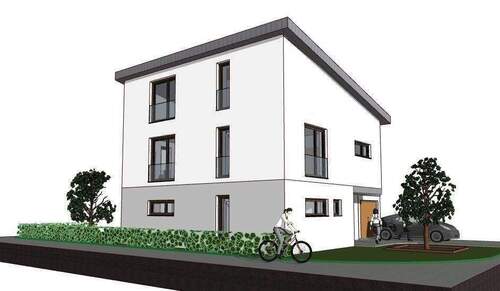 Seitenansicht - 6 Zimmer Mehrfamilienhaus, Wohnhaus in Soest