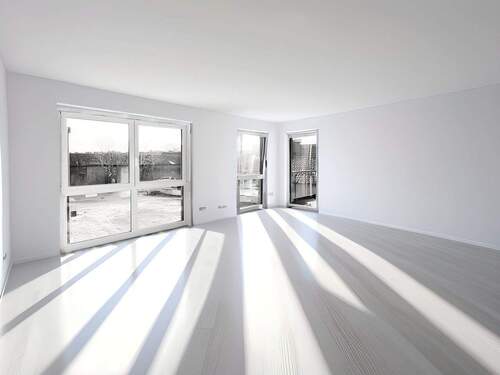 Wohnraum im EG mit KI generiert - Etagenwohnung mit 57,50 m&sup2; in Schloß Holte-Stukenbrock zum Kaufen