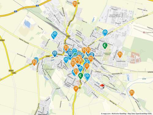 Geolyzer Kartenausschnitt - 