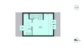 Grundriss 2. Obergeschoss vom Reihenendhaus 007 - 